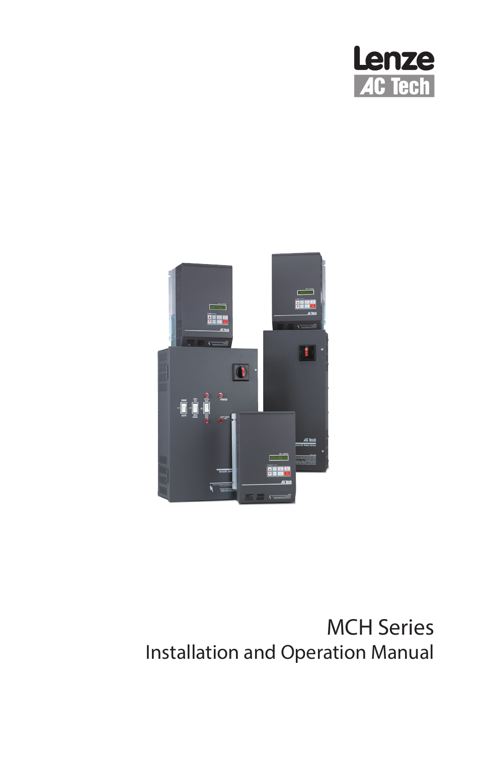 Lenze MCH Series User Manual | 92 pages