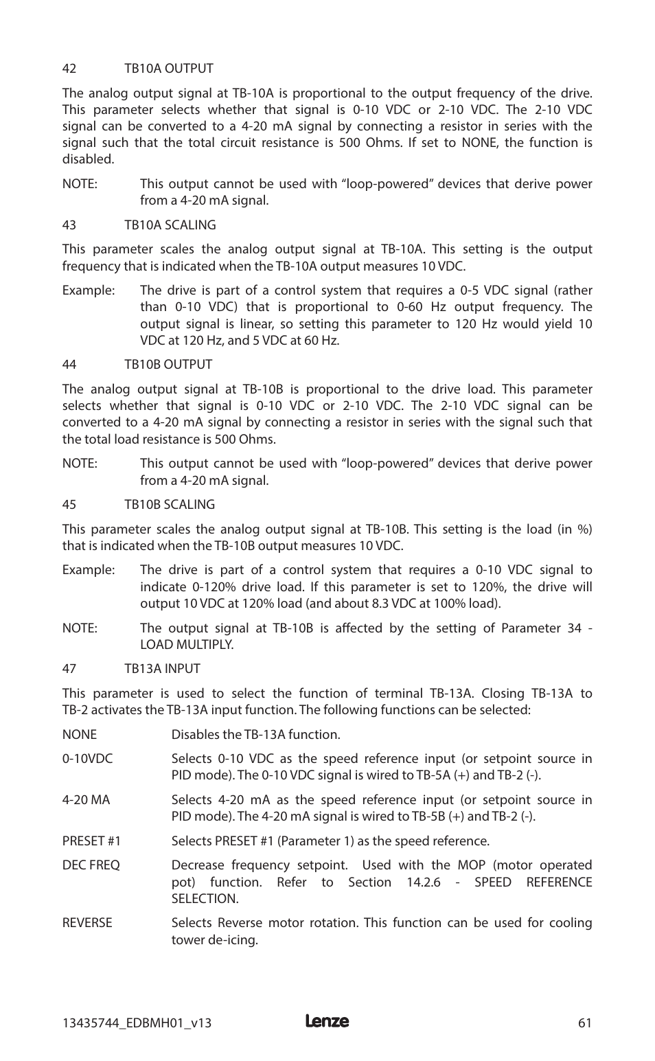 Lenze MCH Series User Manual | Page 65 / 92