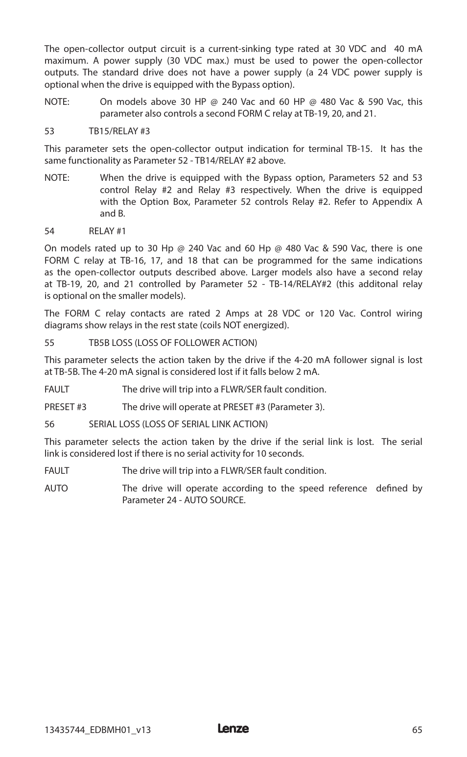 Lenze MCH Series User Manual | Page 69 / 92