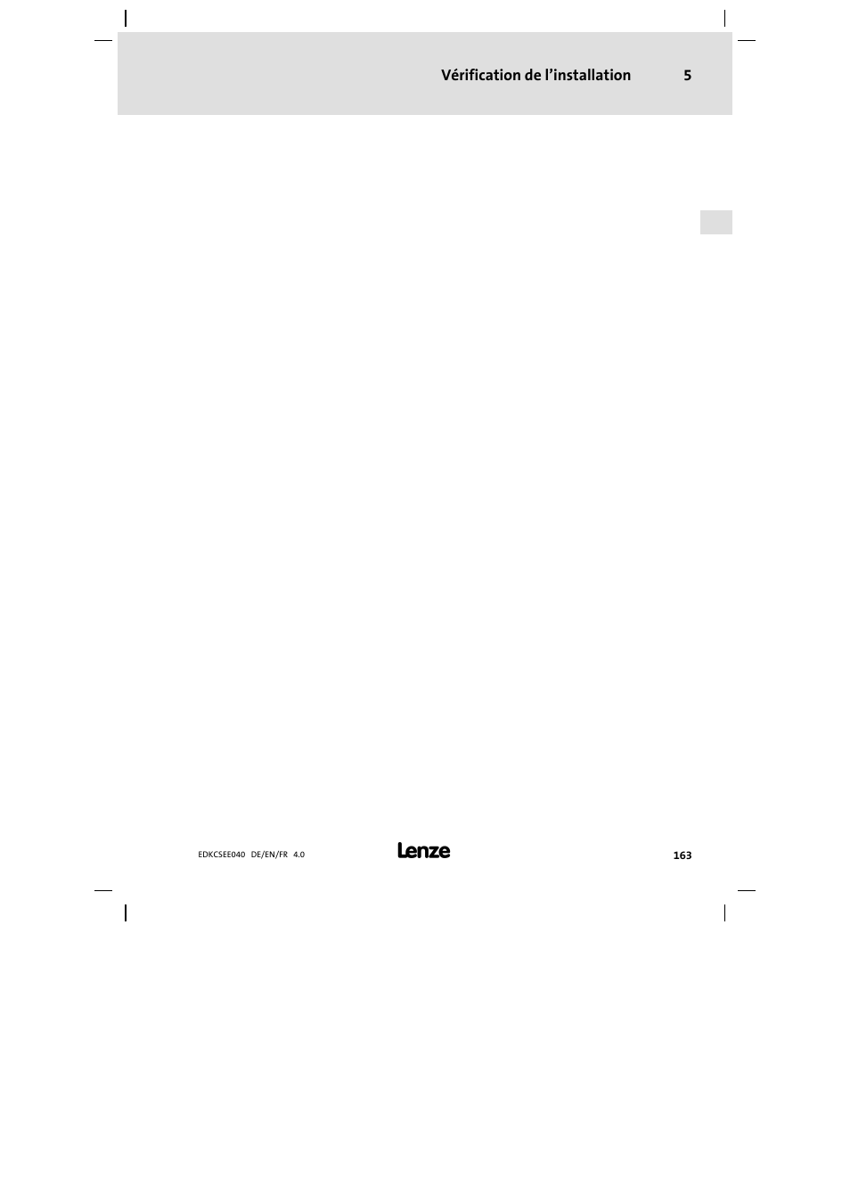 Lenze ECSEExxx User Manual | Page 163 / 164