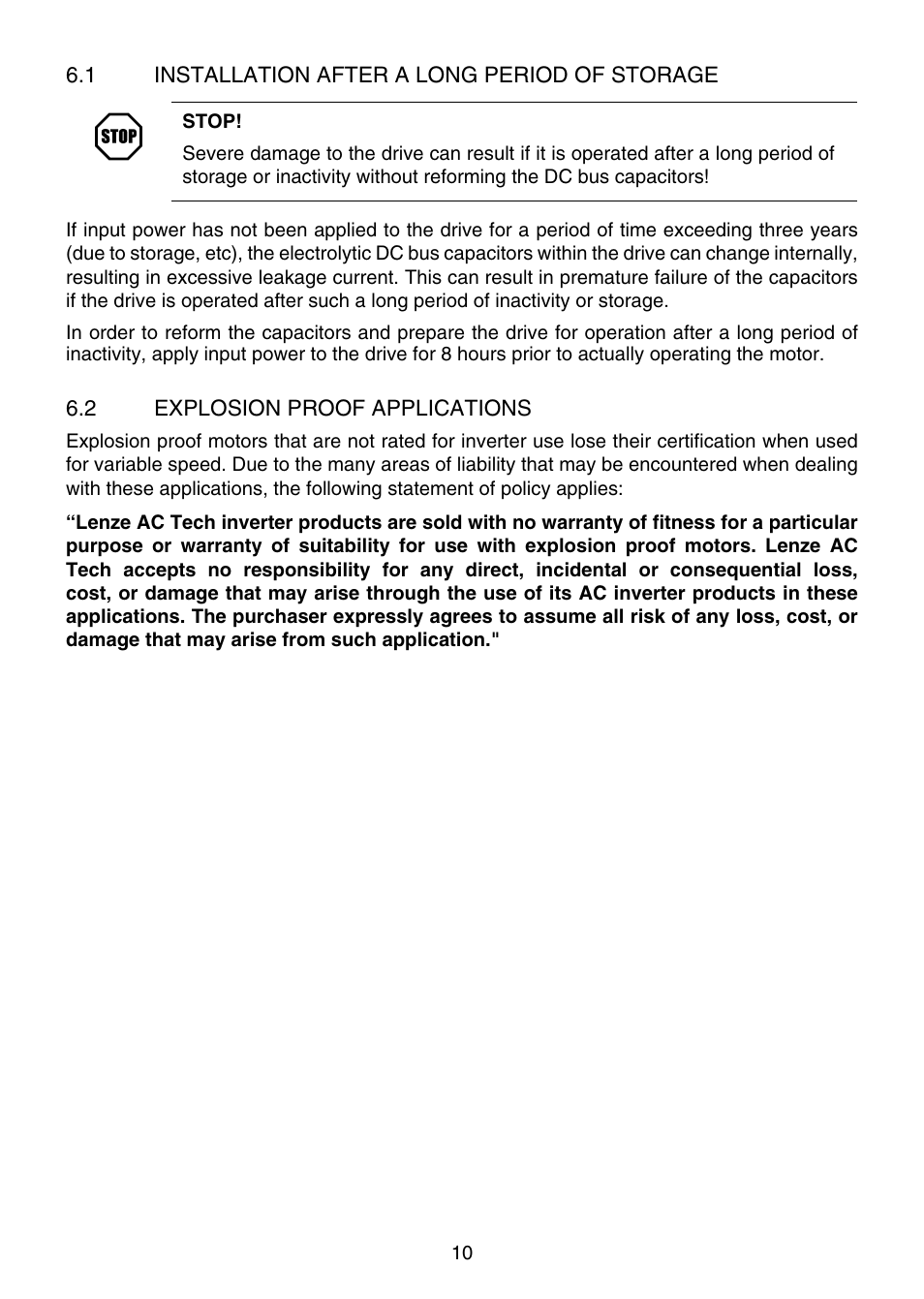 Lenze TCF Series User Manual | Page 14 / 76