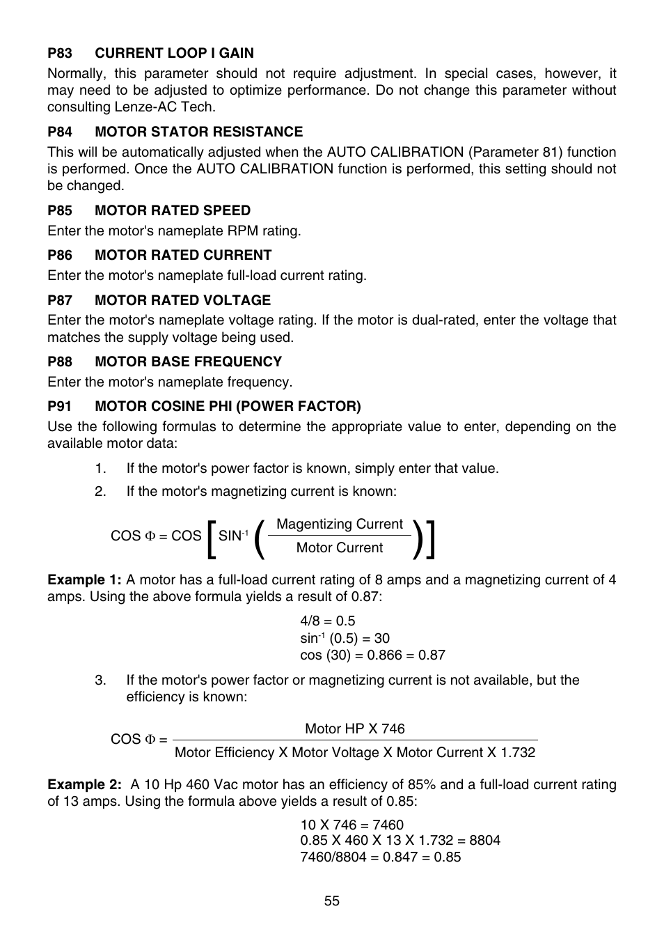 Lenze TCF Series User Manual | Page 59 / 76