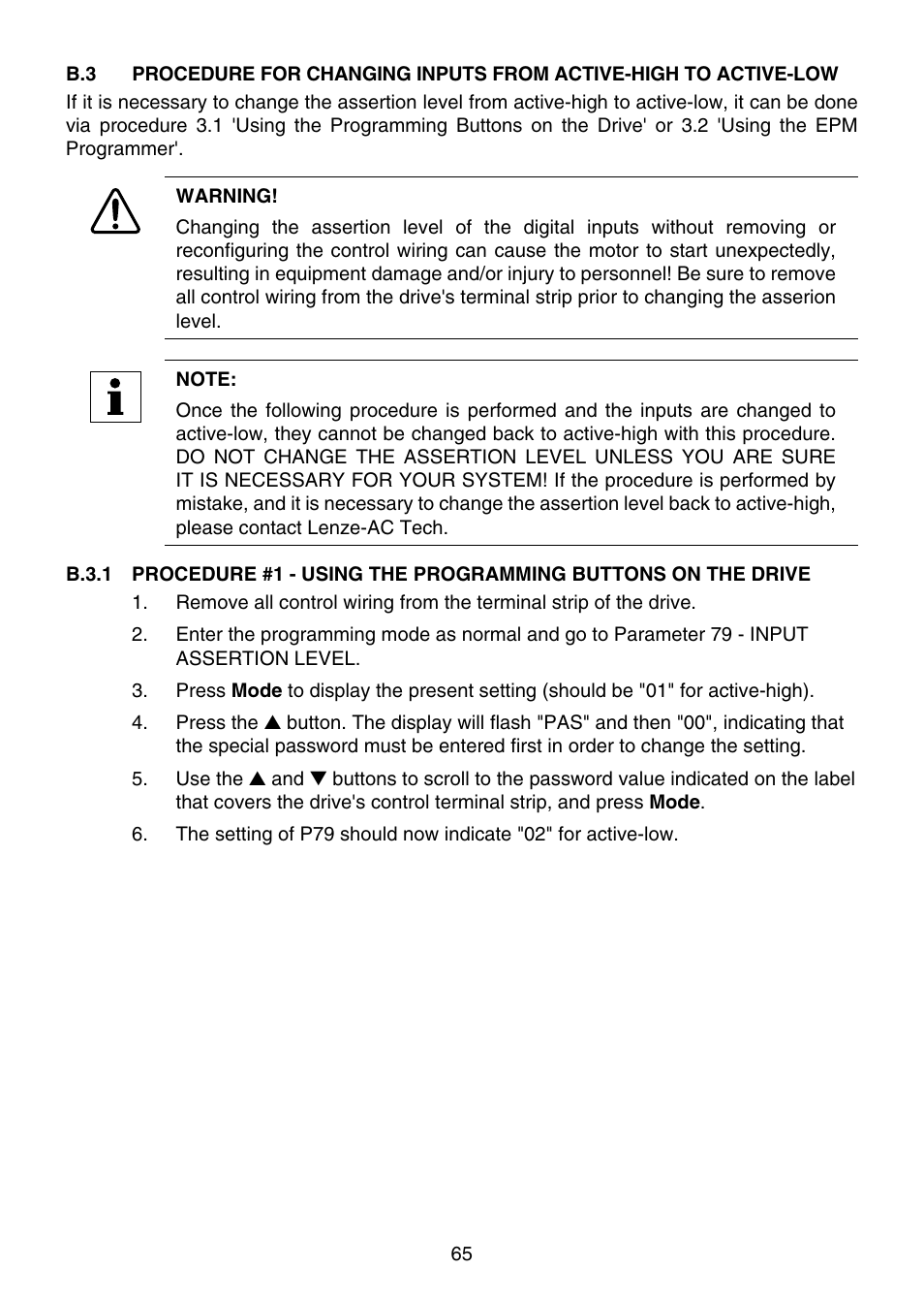 Lenze TCF Series User Manual | Page 69 / 76