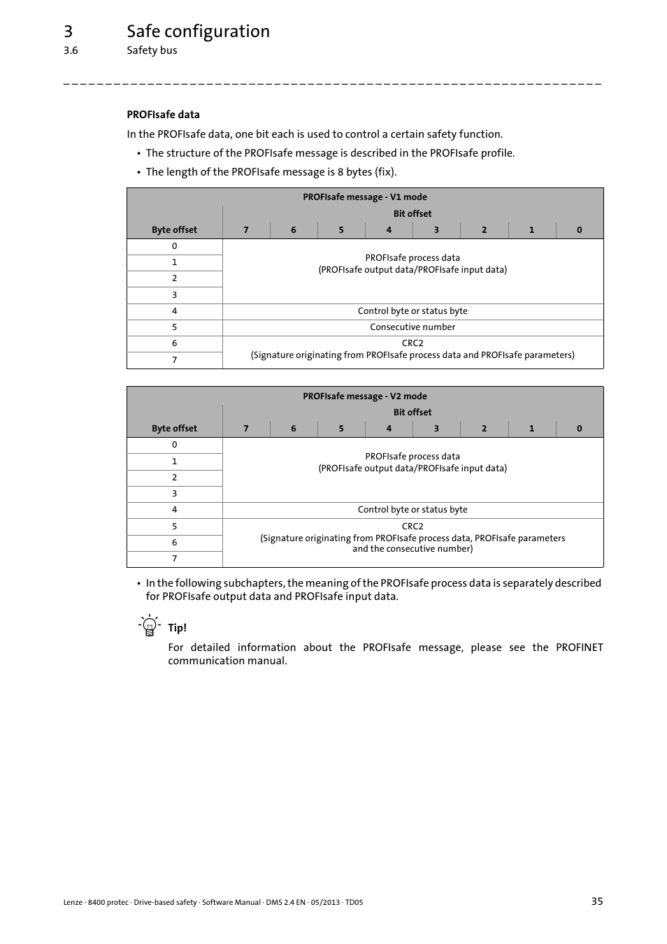 3safe configuration | Lenze E84Dxxxxx User Manual | Page 35 / 70