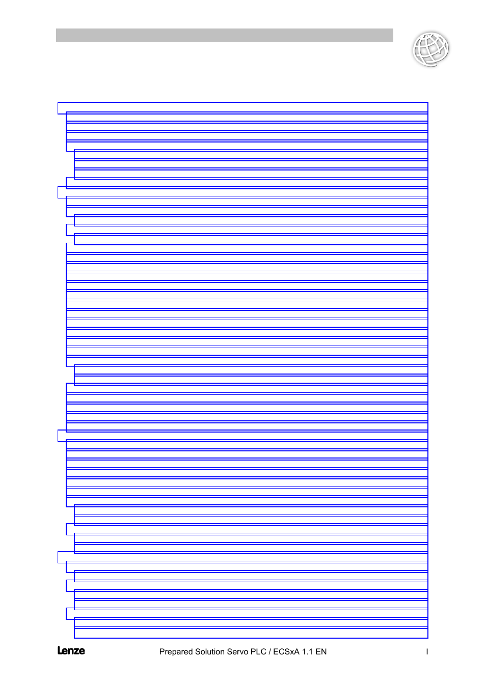 Lenze EVS93xx FlyingSaw User Manual | Page 3 / 142