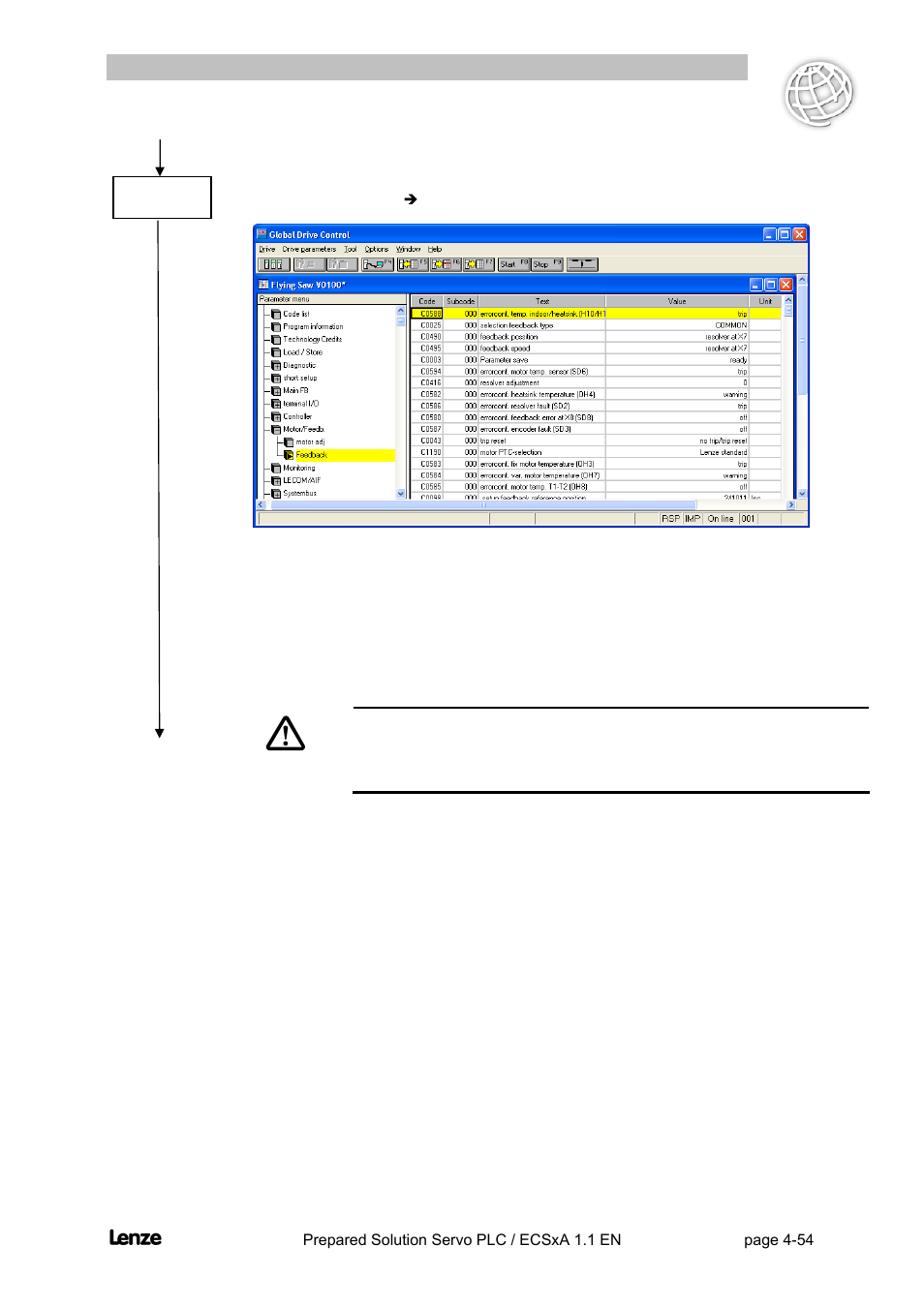 Flyingsaw | Lenze EVS93xx FlyingSaw User Manual | Page 67 / 142