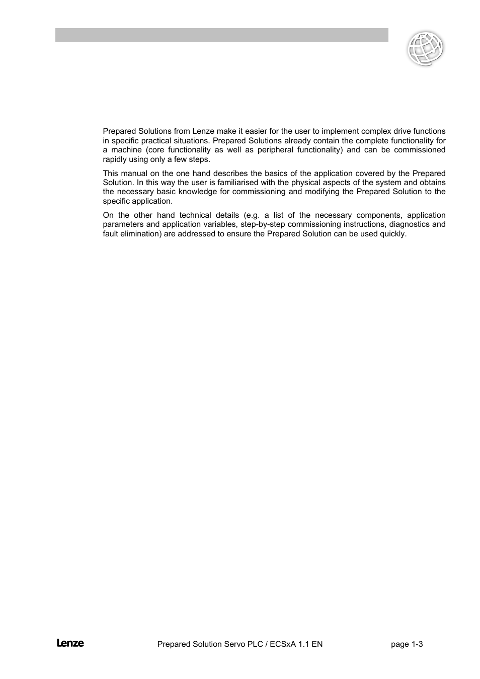 3 about this manual, About this manual -3, Flyingsaw | Lenze EVS93xx FlyingSaw User Manual | Page 7 / 142