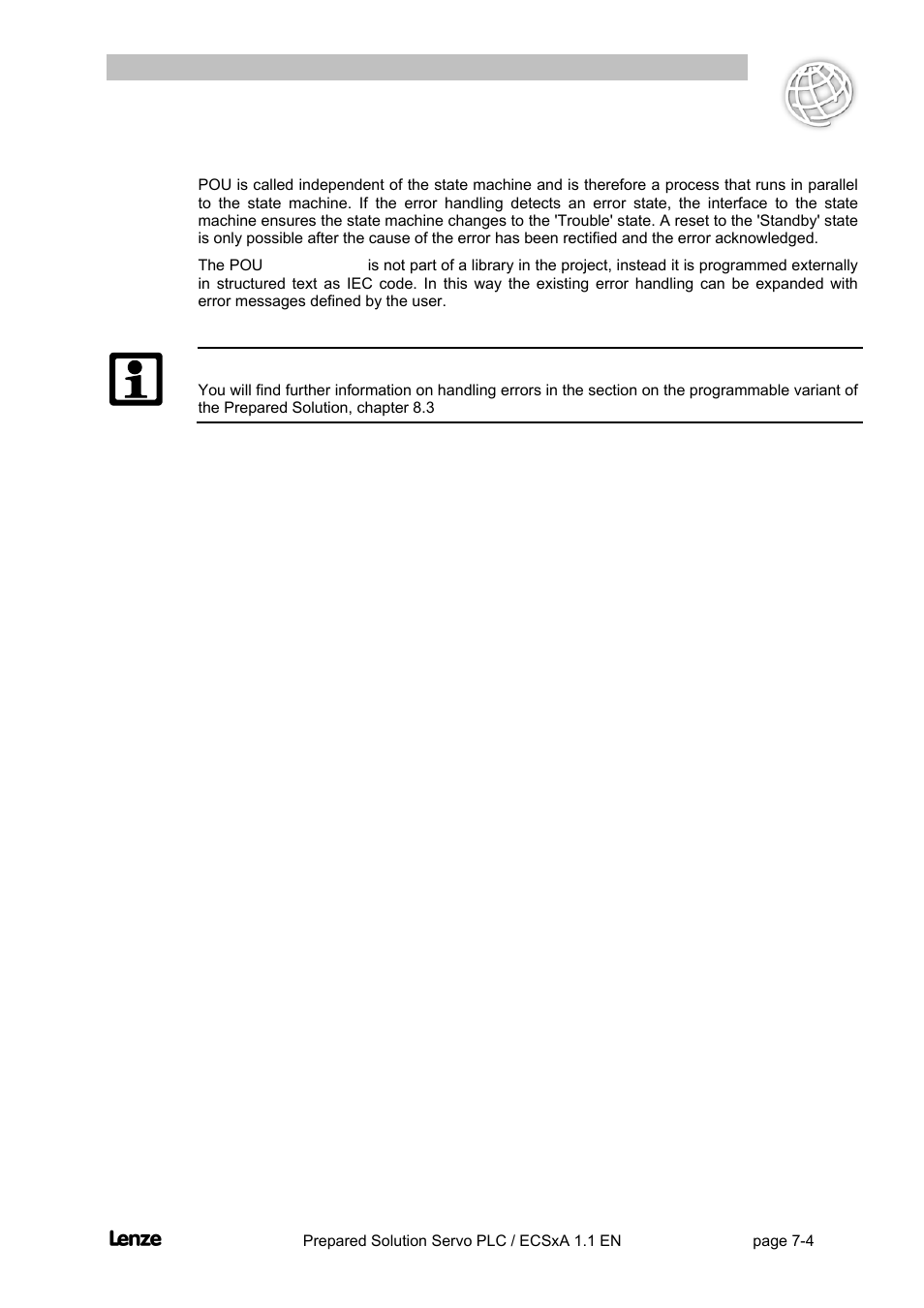 Flyingsaw | Lenze EVS93xx FlyingSaw User Manual | Page 88 / 142