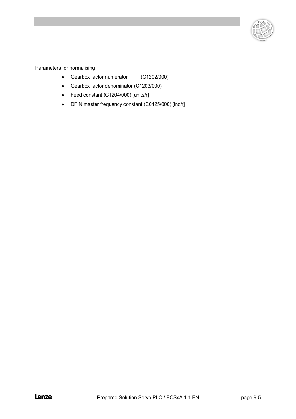 Flyingsaw | Lenze EVS93xx FlyingSaw User Manual | Page 98 / 142