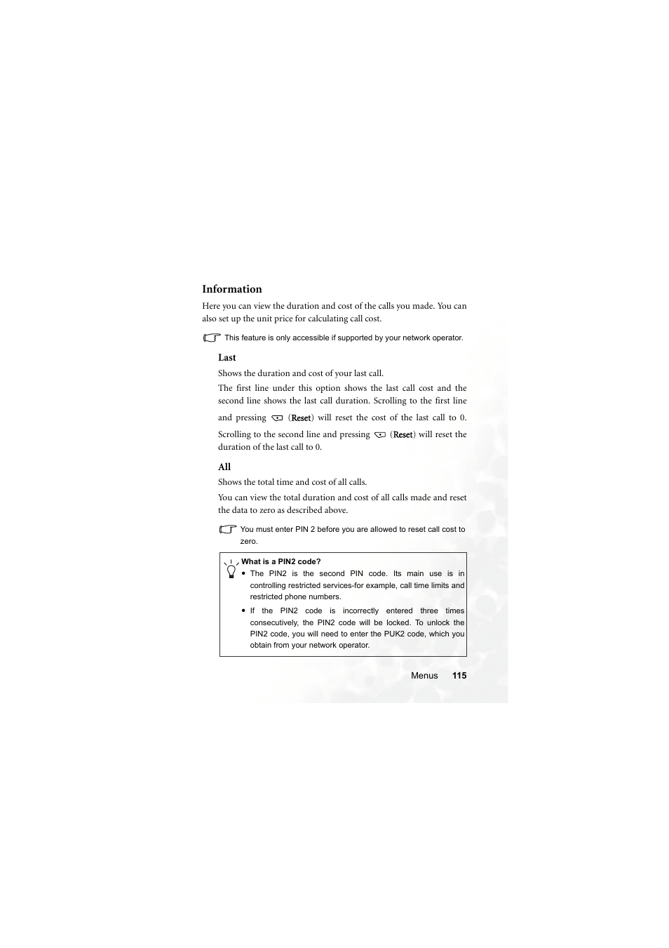 Information | BenQ S700 User Manual | Page 131 / 202