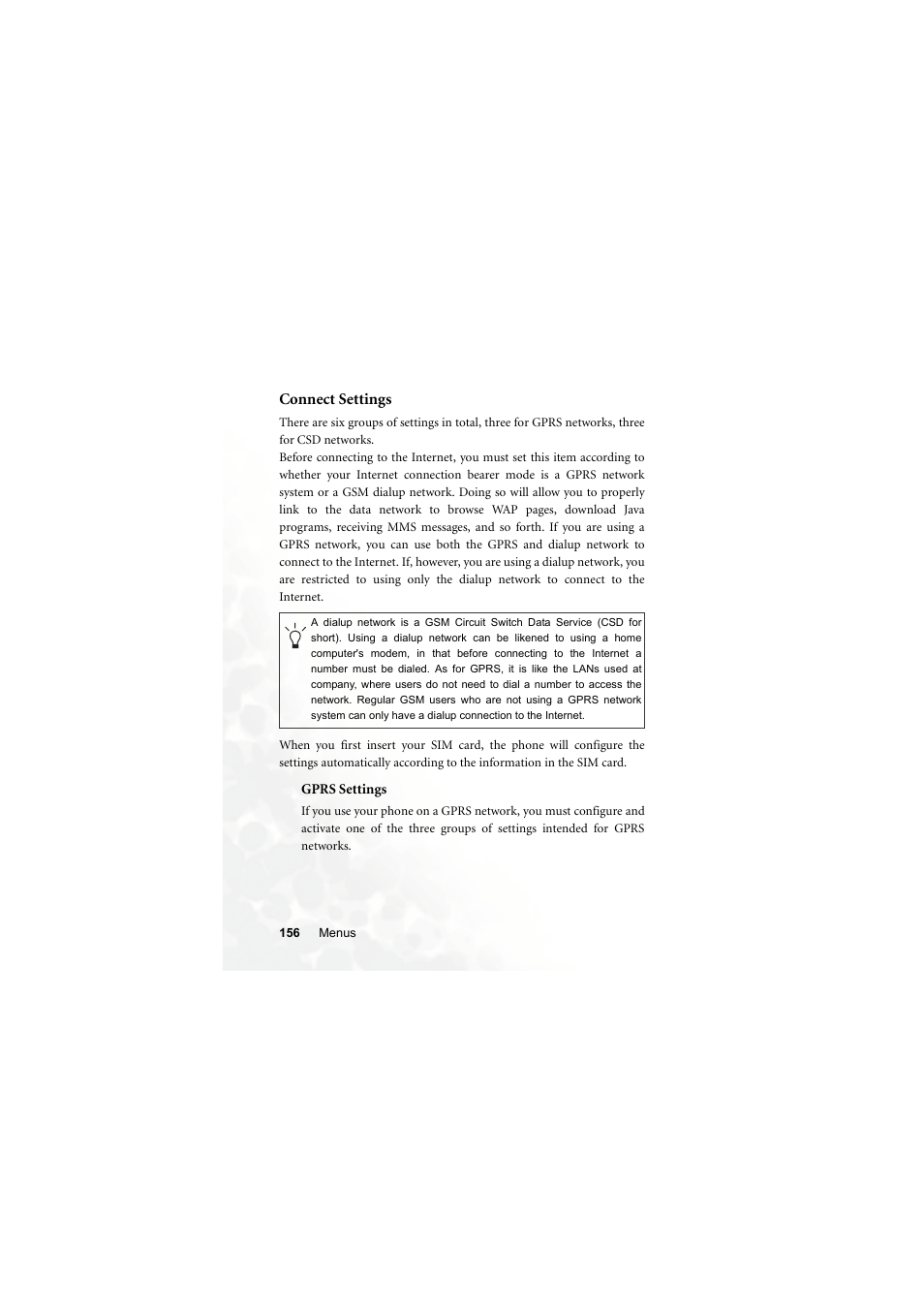 Connect settings | BenQ S700 User Manual | Page 172 / 202
