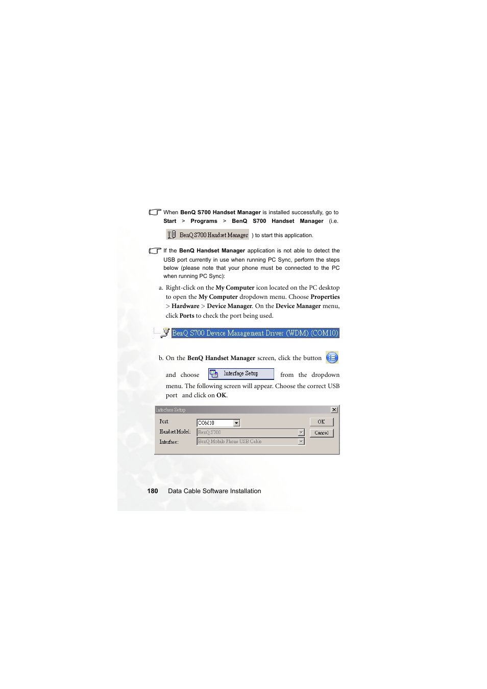 BenQ S700 User Manual | Page 196 / 202