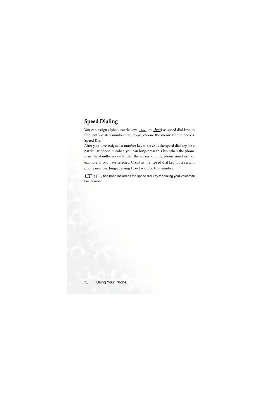 Speed dialing | BenQ S700 User Manual | Page 54 / 202
