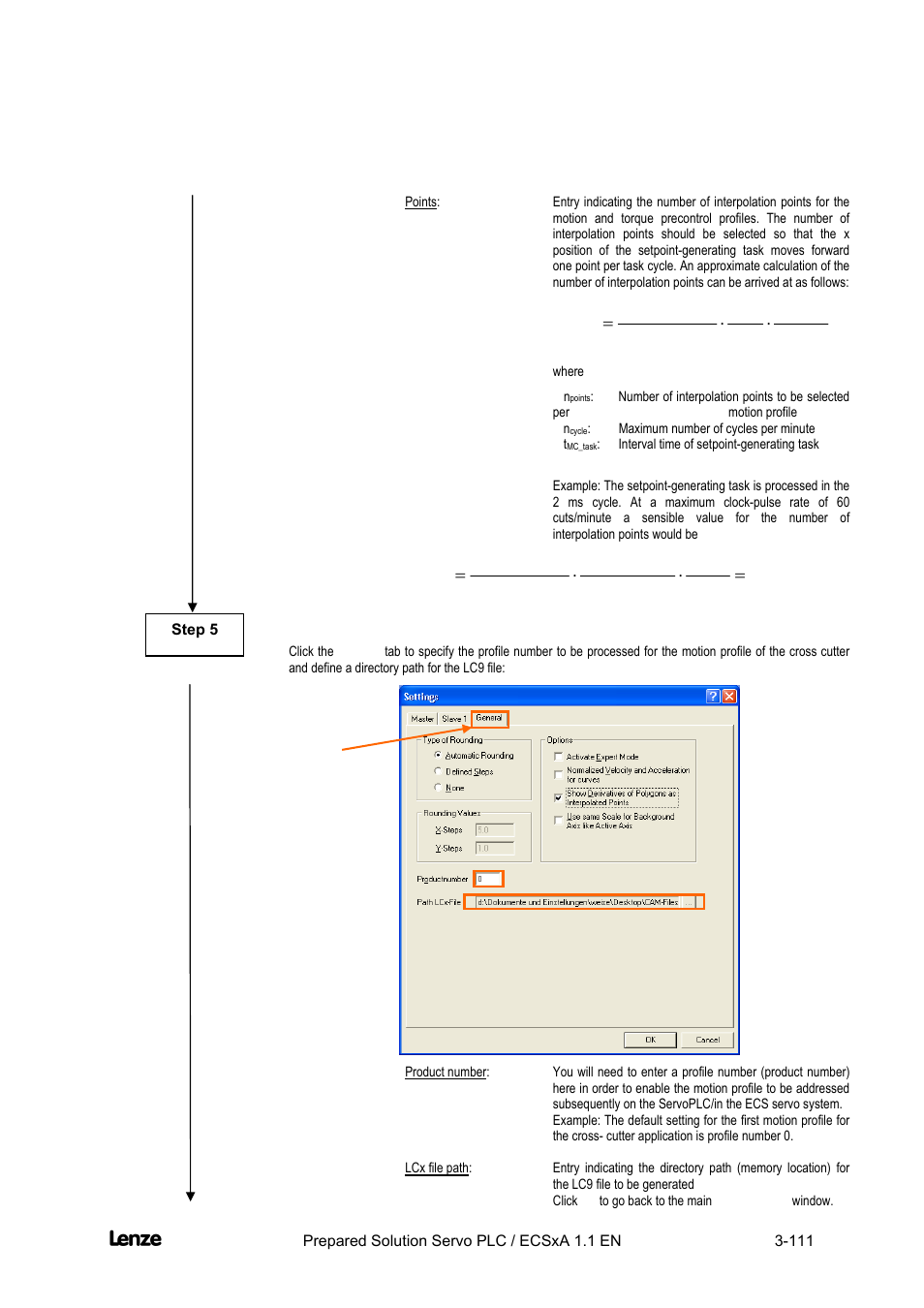 Cross cutter | Lenze EVS93xx CrossCutter User Manual | Page 125 / 277