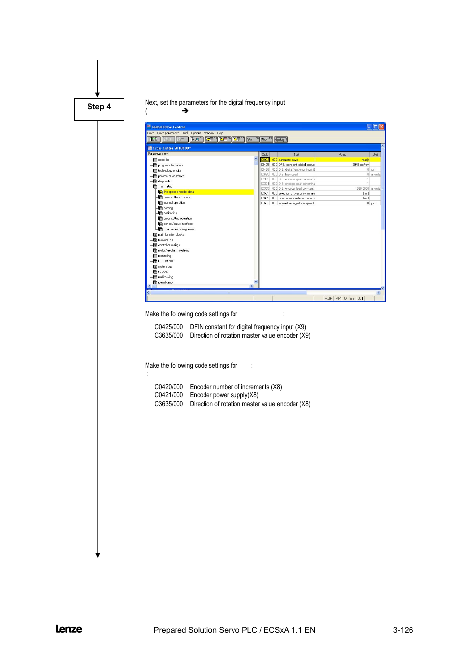 Cross cutter | Lenze EVS93xx CrossCutter User Manual | Page 140 / 277