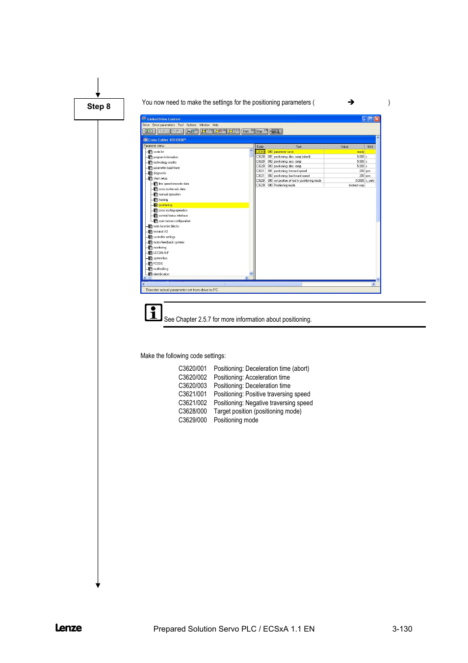 Cross cutter | Lenze EVS93xx CrossCutter User Manual | Page 144 / 277