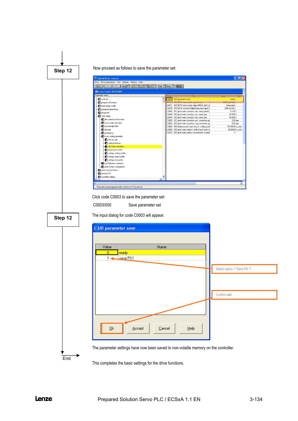 Cross cutter | Lenze EVS93xx CrossCutter User Manual | Page 148 / 277