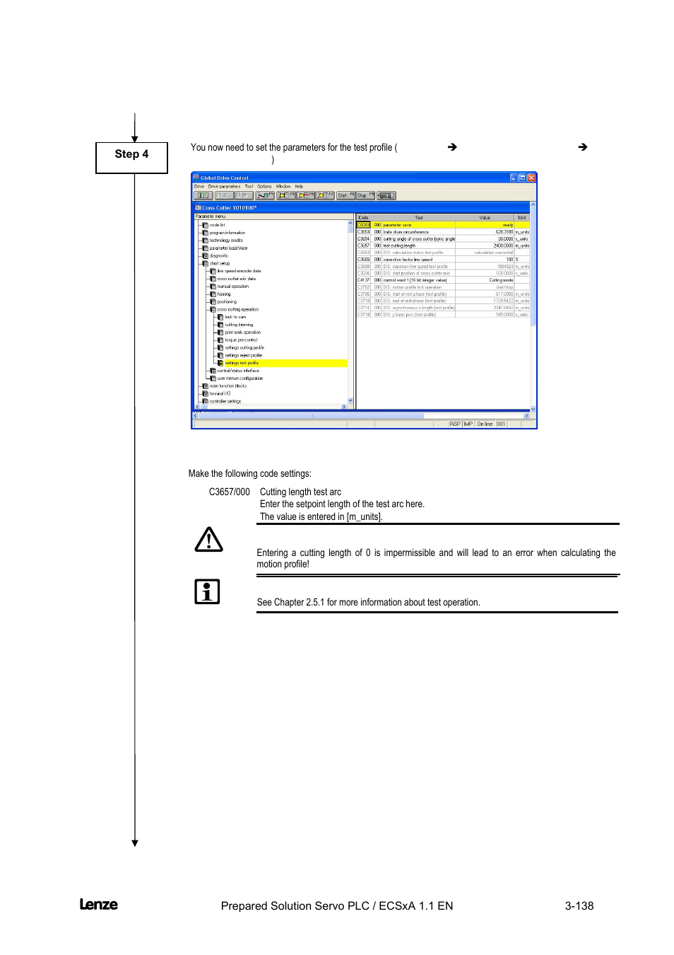 Cross cutter | Lenze EVS93xx CrossCutter User Manual | Page 152 / 277