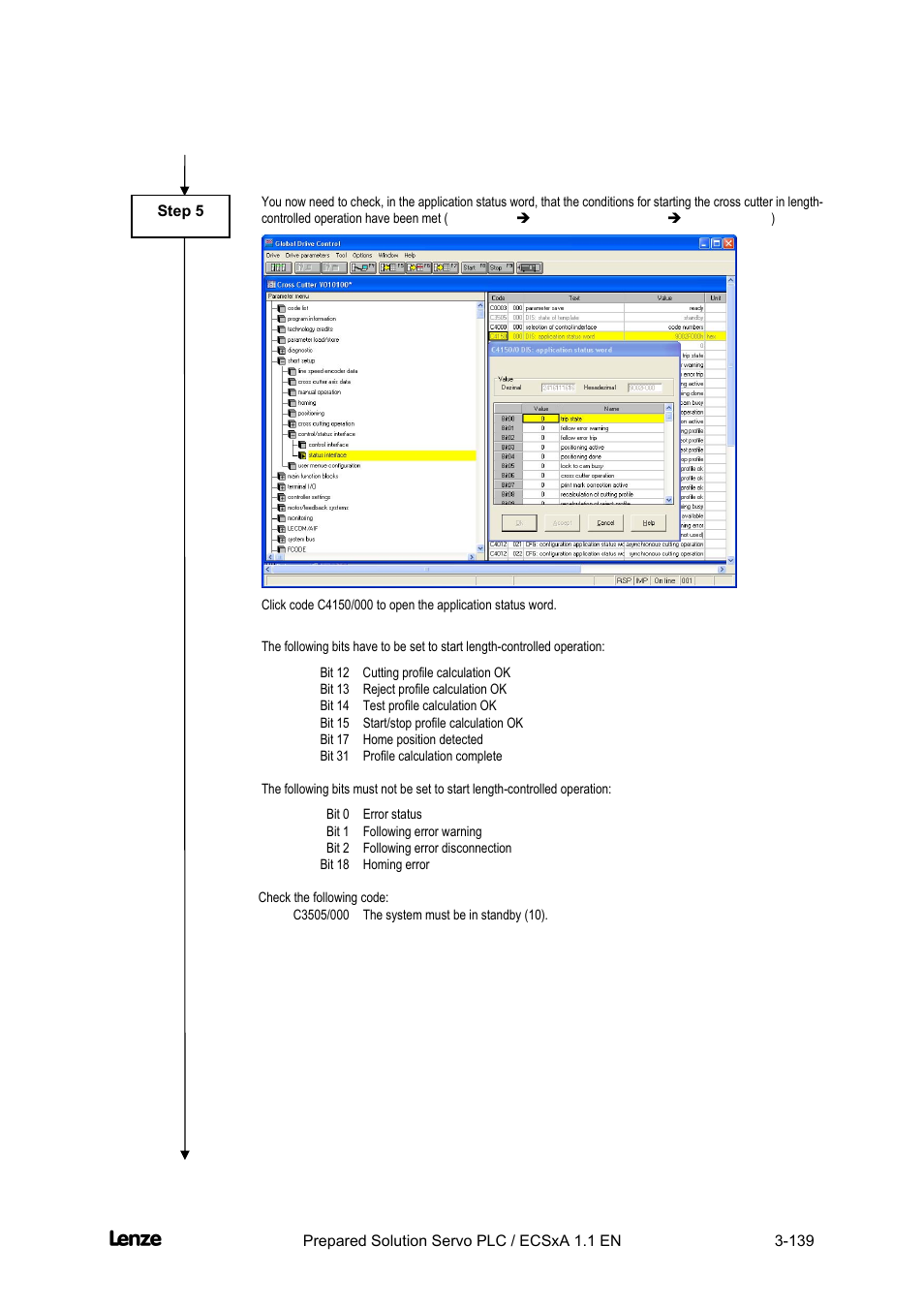 Cross cutter | Lenze EVS93xx CrossCutter User Manual | Page 153 / 277