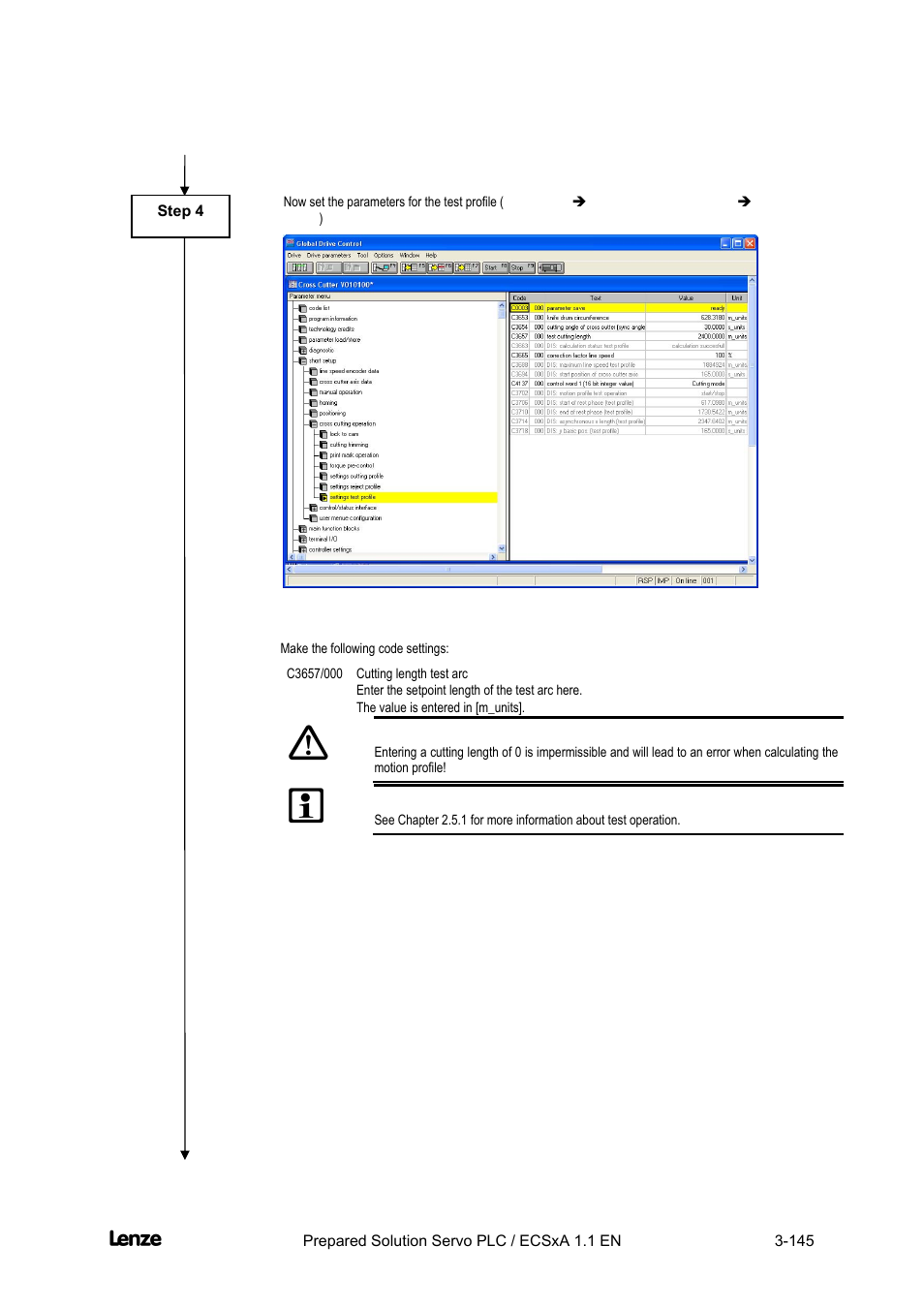 Cross cutter | Lenze EVS93xx CrossCutter User Manual | Page 159 / 277