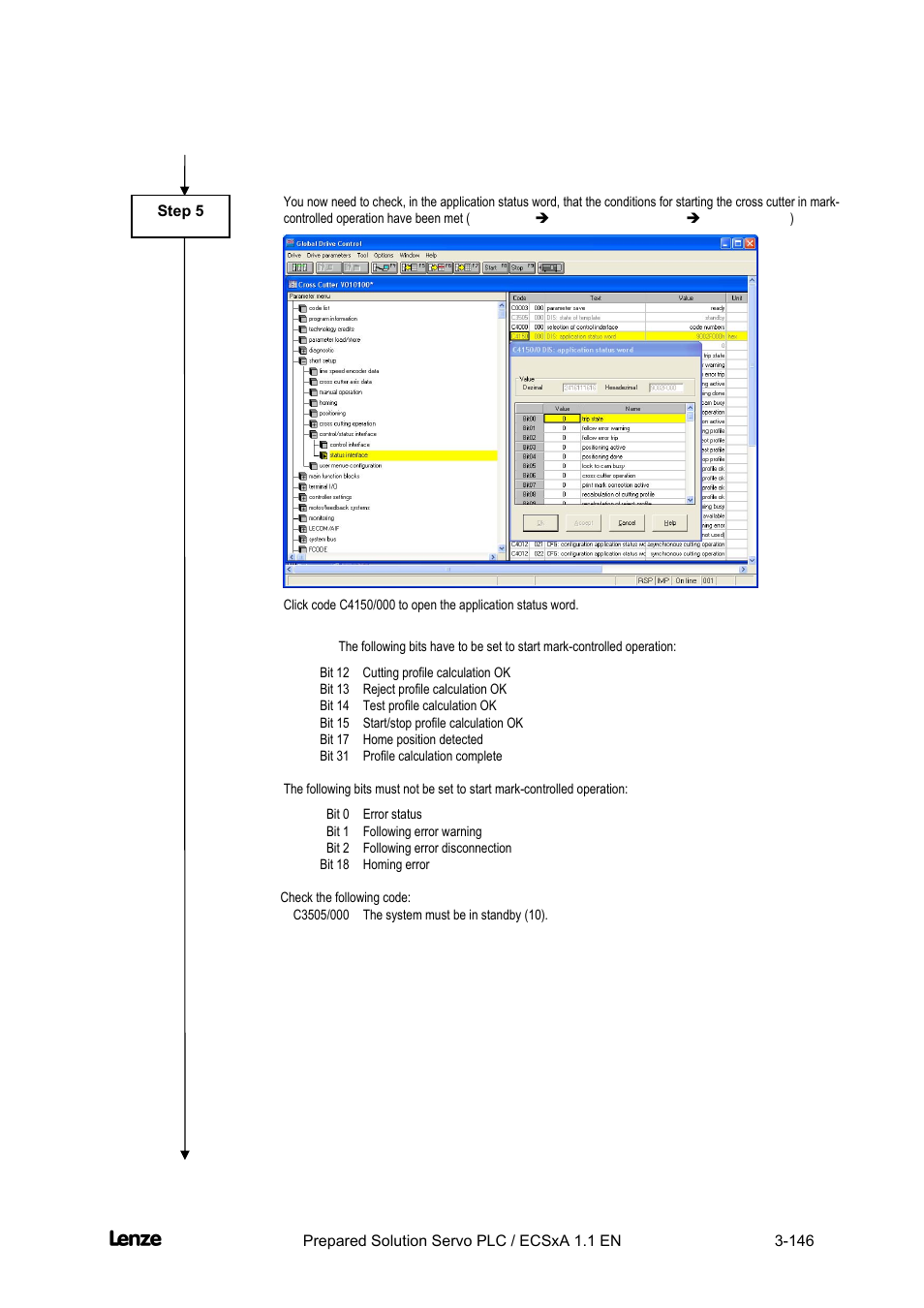 Cross cutter | Lenze EVS93xx CrossCutter User Manual | Page 160 / 277
