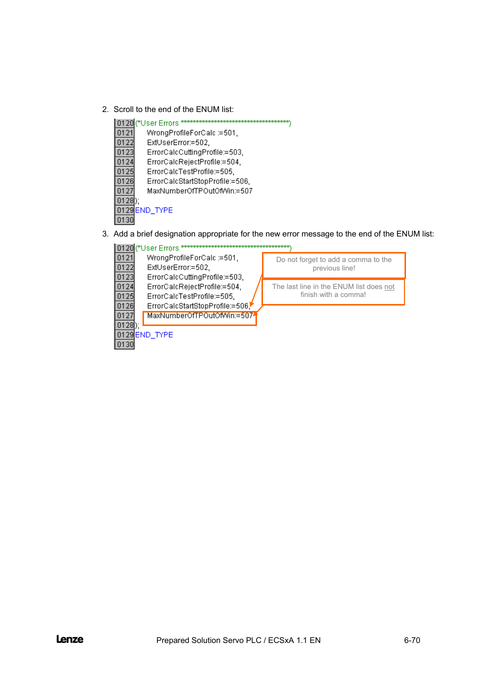 Cross cutter | Lenze EVS93xx CrossCutter User Manual | Page 238 / 277