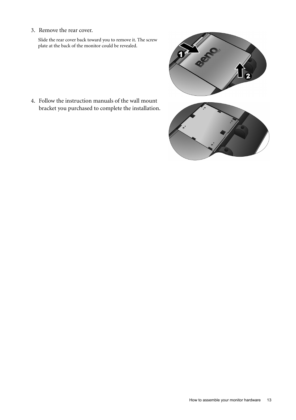 BenQ 22" Wide-Screen LCD Monitor FP222W User Manual | Page 13 / 39