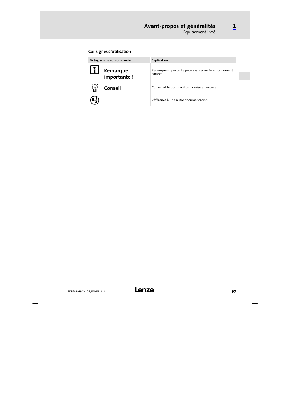 Lenze EPM−H502 User Manual | Page 97 / 134