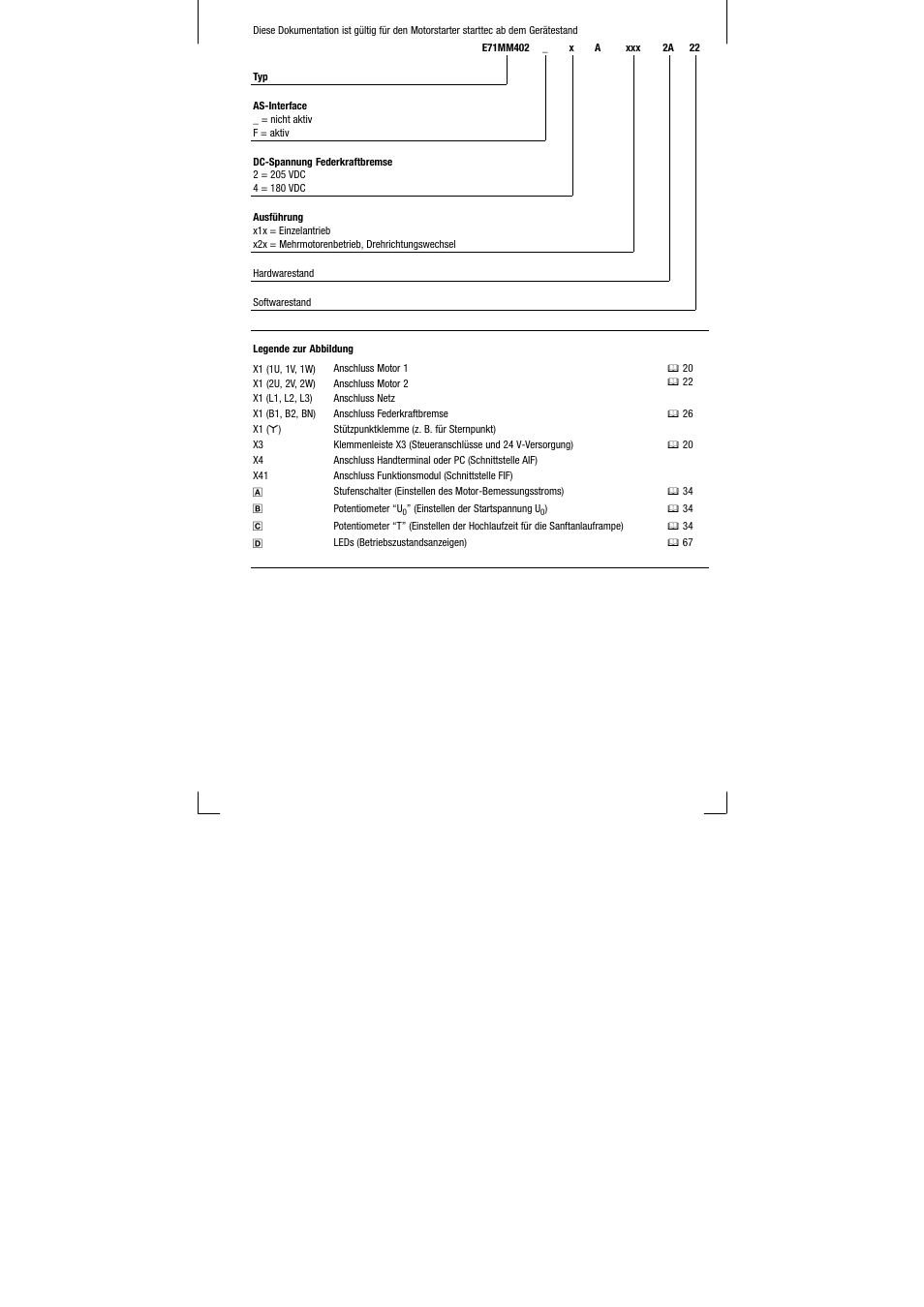 Diese dokumentation ist gültig für | Lenze EDK71MMXXX−020 User Manual | Page 4 / 206