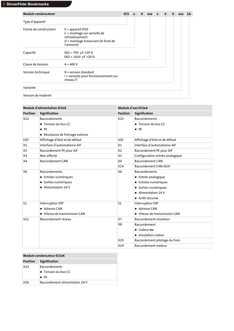 Lenze ECS series User Manual | Page 33 / 74