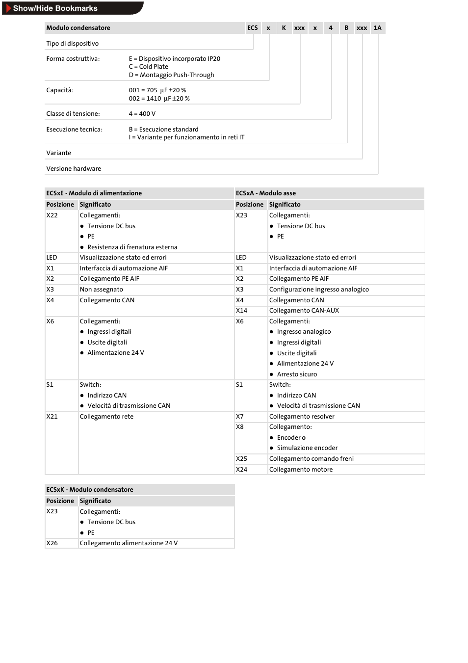 Lenze ECS series User Manual | Page 61 / 74