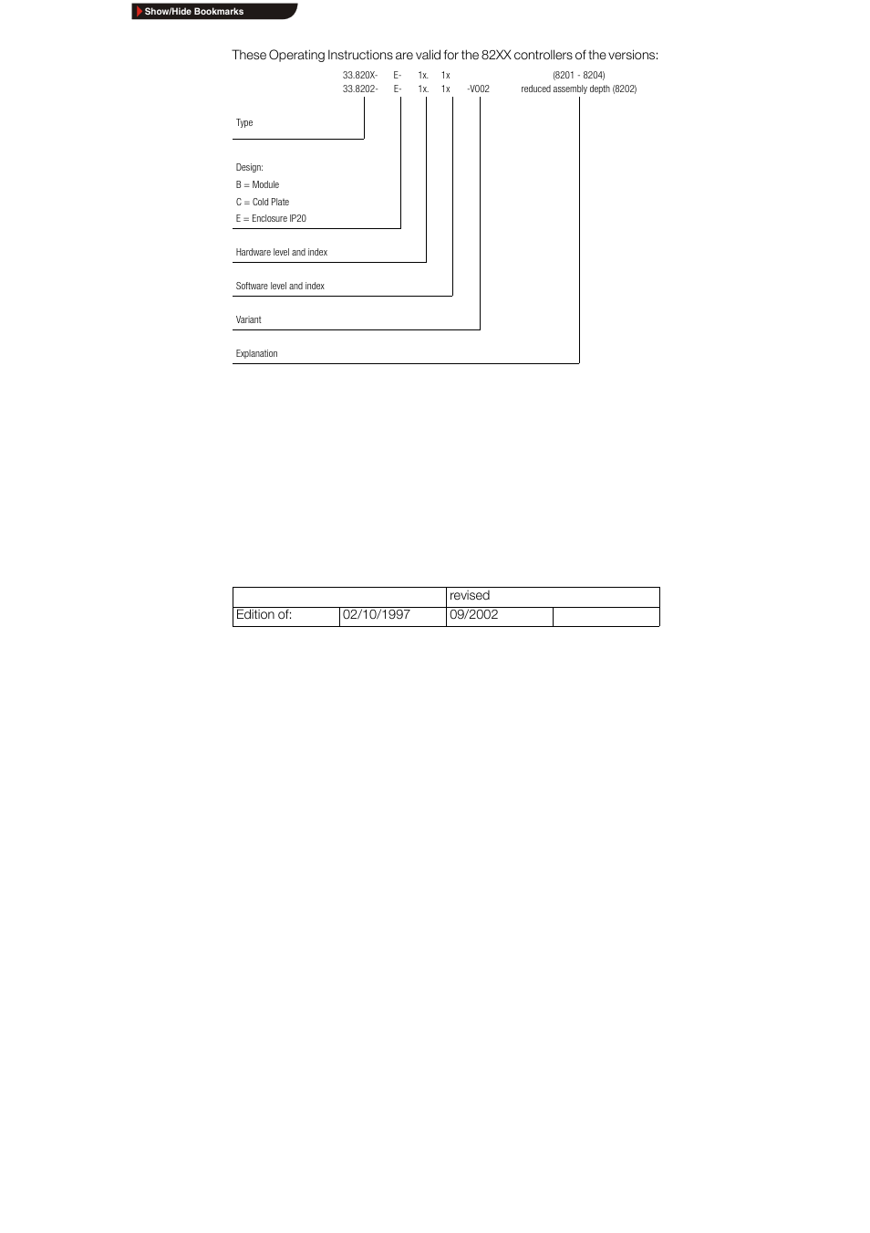 These operating instructions are valid for | Lenze 8200 series User Manual | Page 2 / 72
