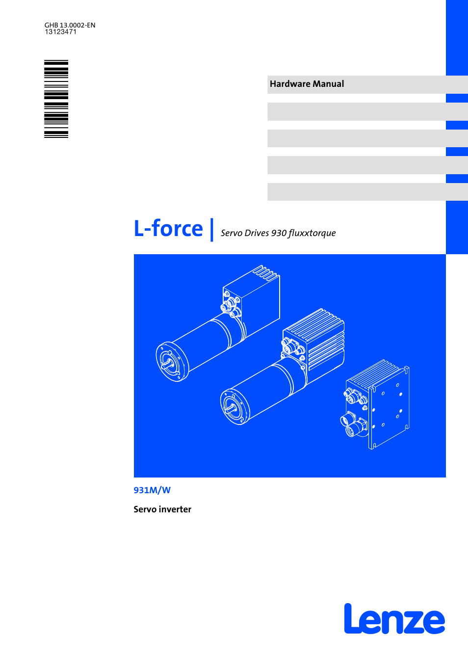Lenze 931W User Manual | 68 pages