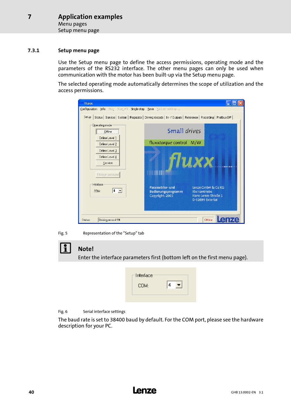 Application examples | Lenze 931W User Manual | Page 40 / 68
