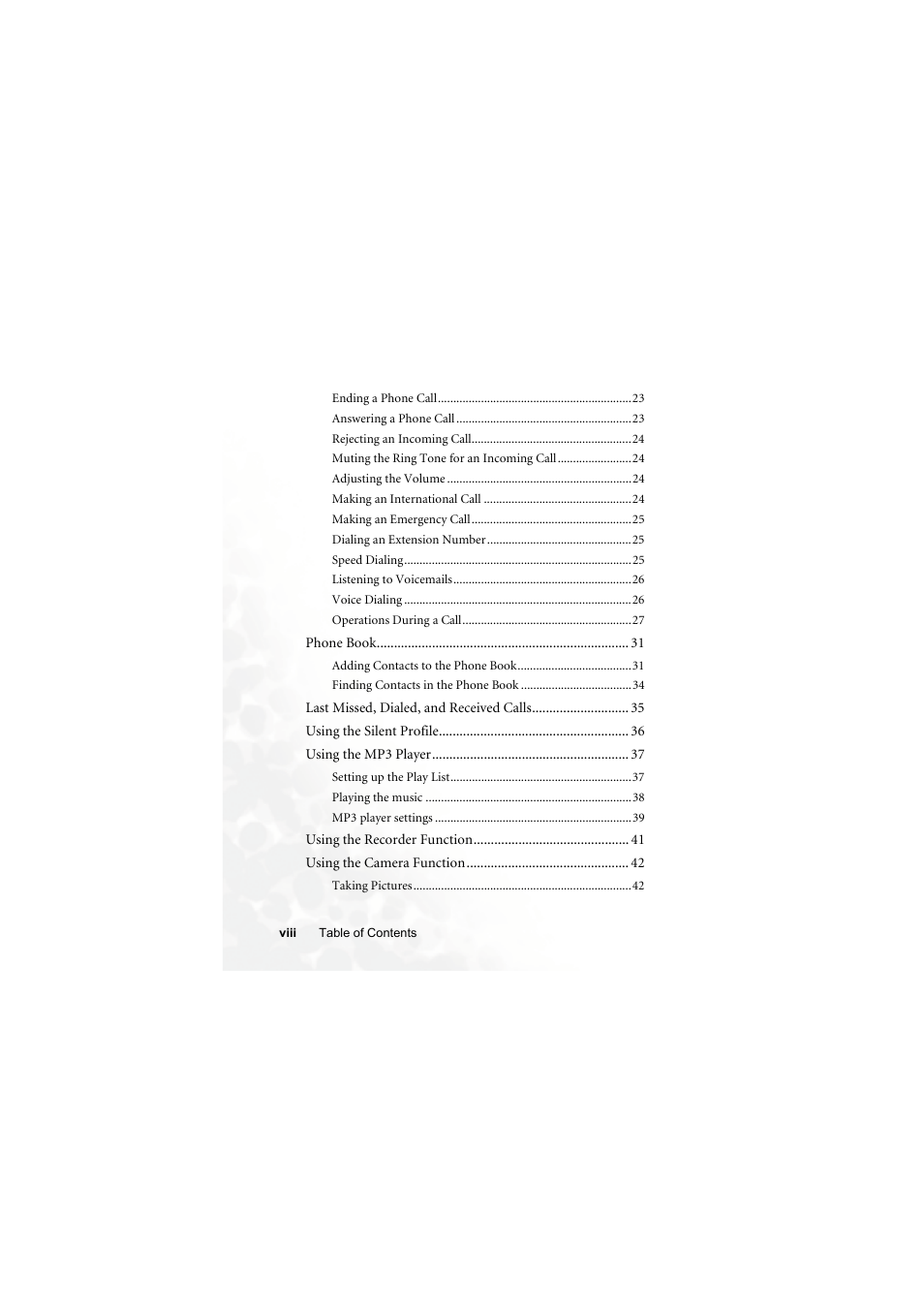 BenQ Z2 User Manual | Page 10 / 148