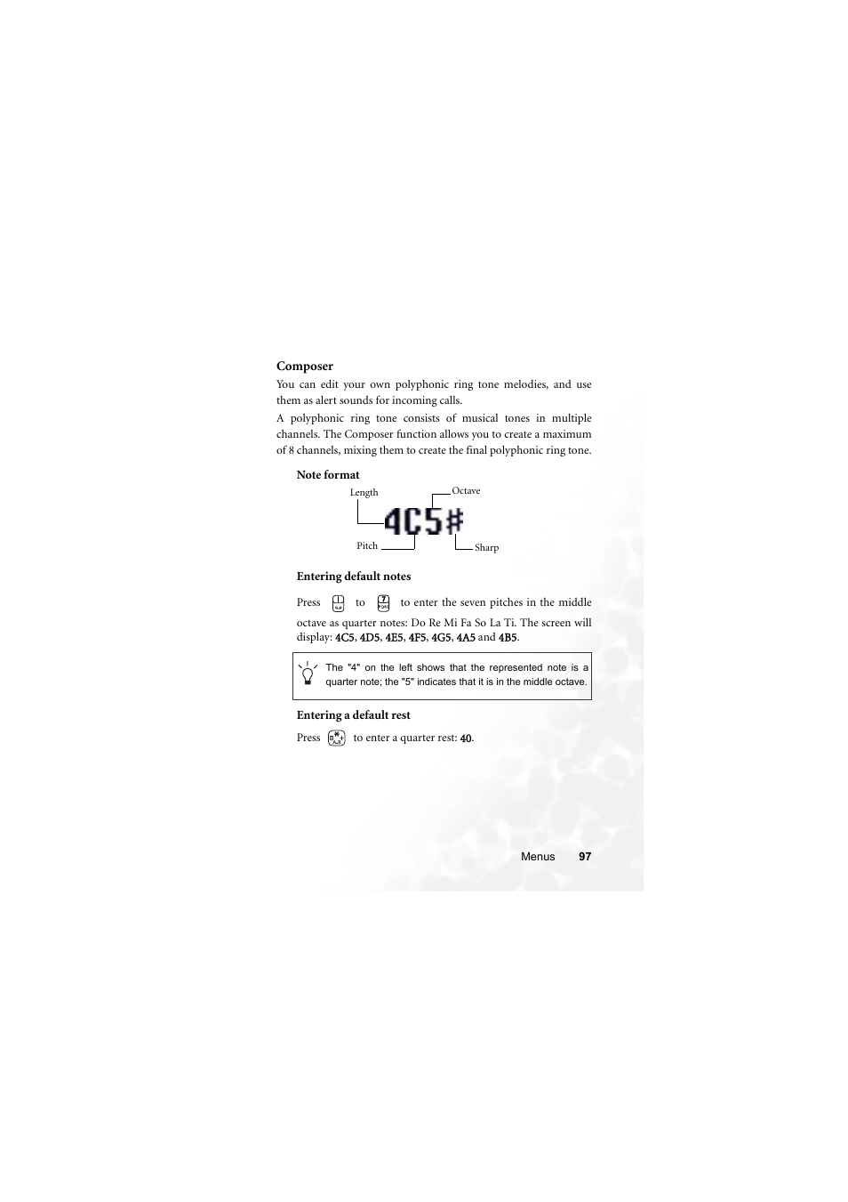 Composer | BenQ Z2 User Manual | Page 113 / 148