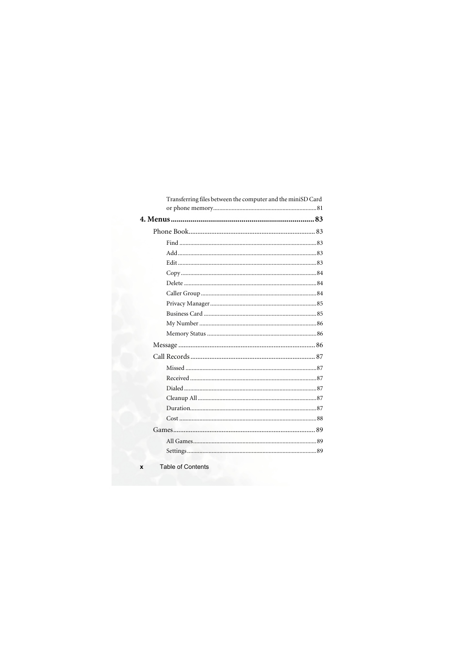 BenQ Z2 User Manual | Page 12 / 148