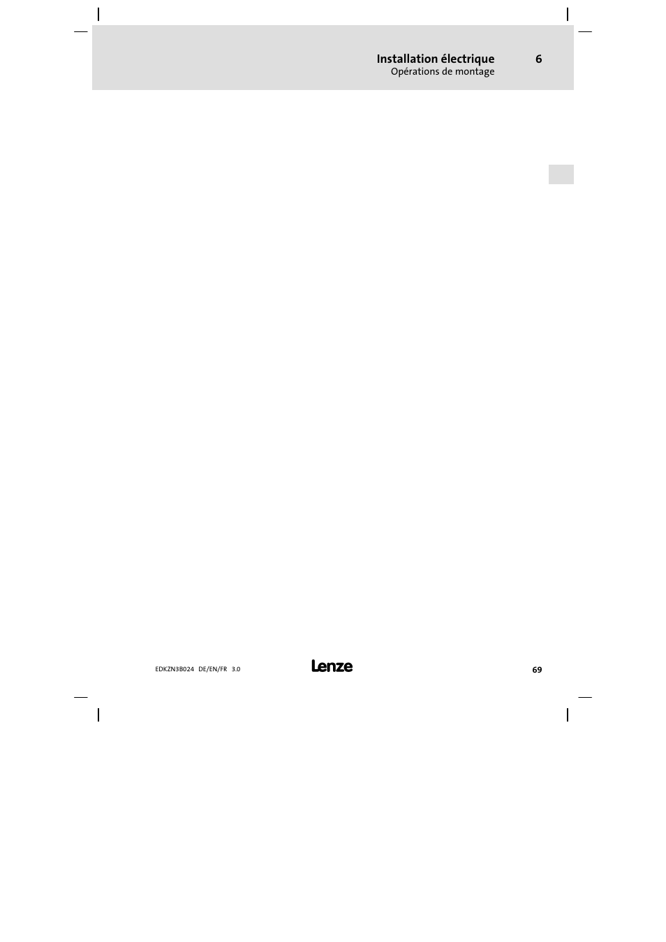 Lenze EZN3B series User Manual | Page 69 / 70