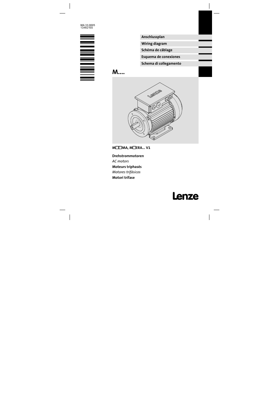 Lenze MHERA Three-phase AC motors User Manual | 36 pages