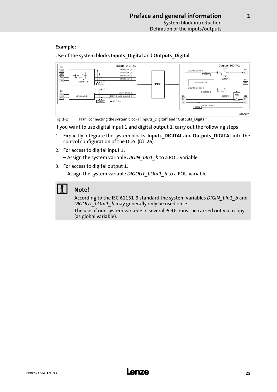 Preface and general information | Lenze ECSCAxxx User Manual | Page 25 / 483