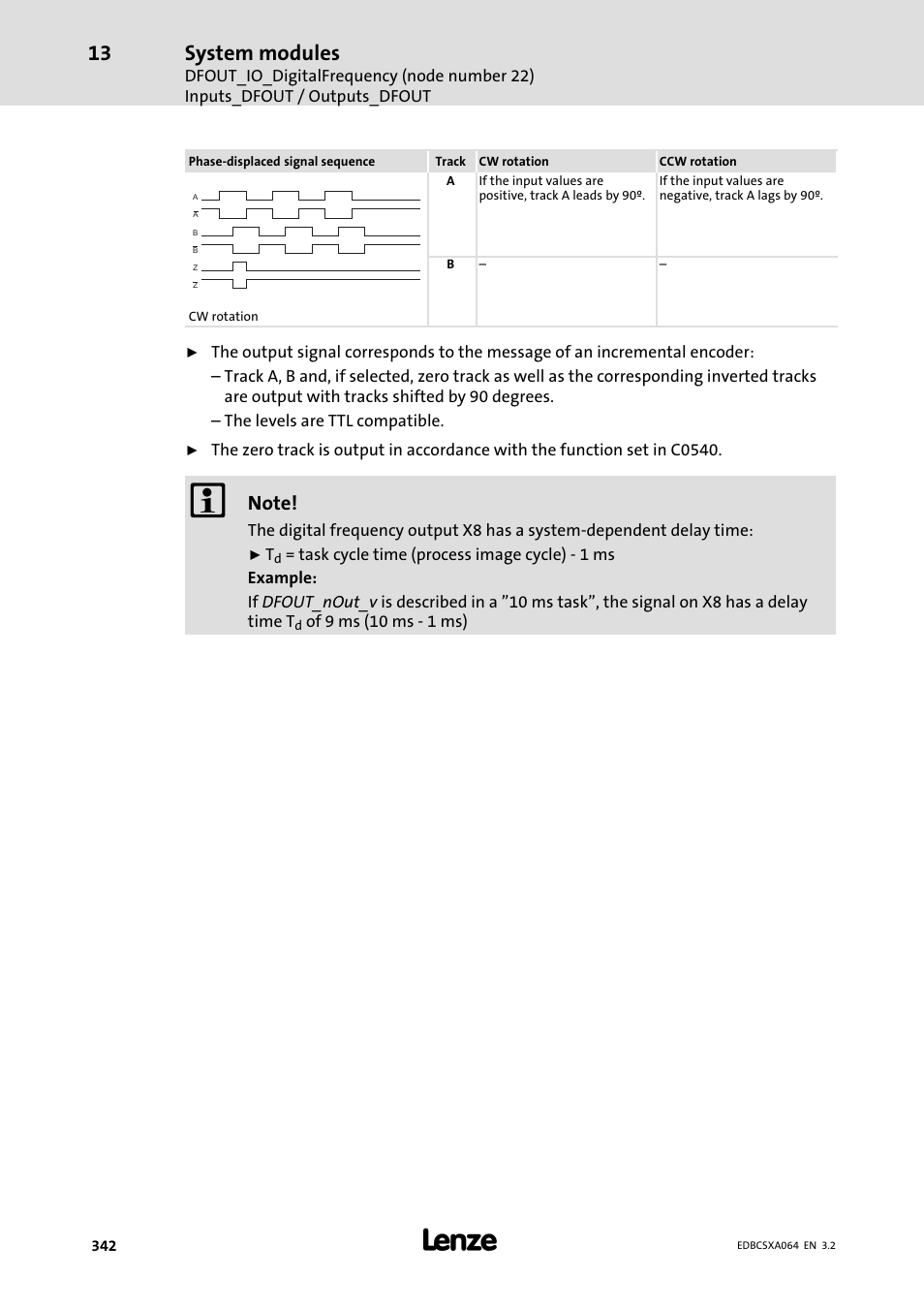 System modules | Lenze ECSCAxxx User Manual | Page 342 / 483