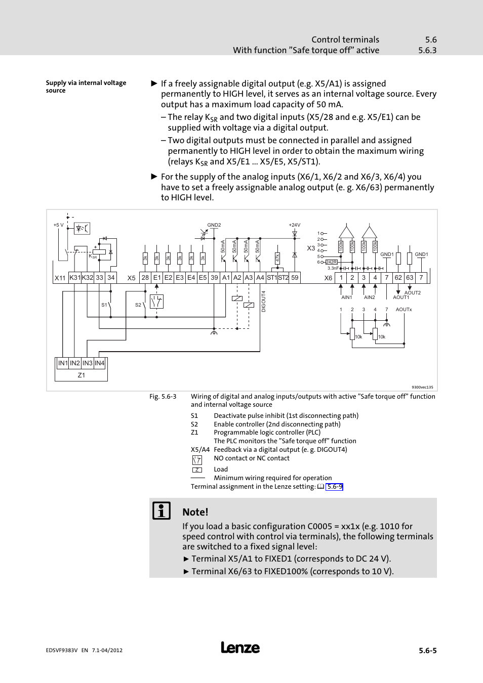 Lenze EVF9383 User Manual | Page 103 / 458