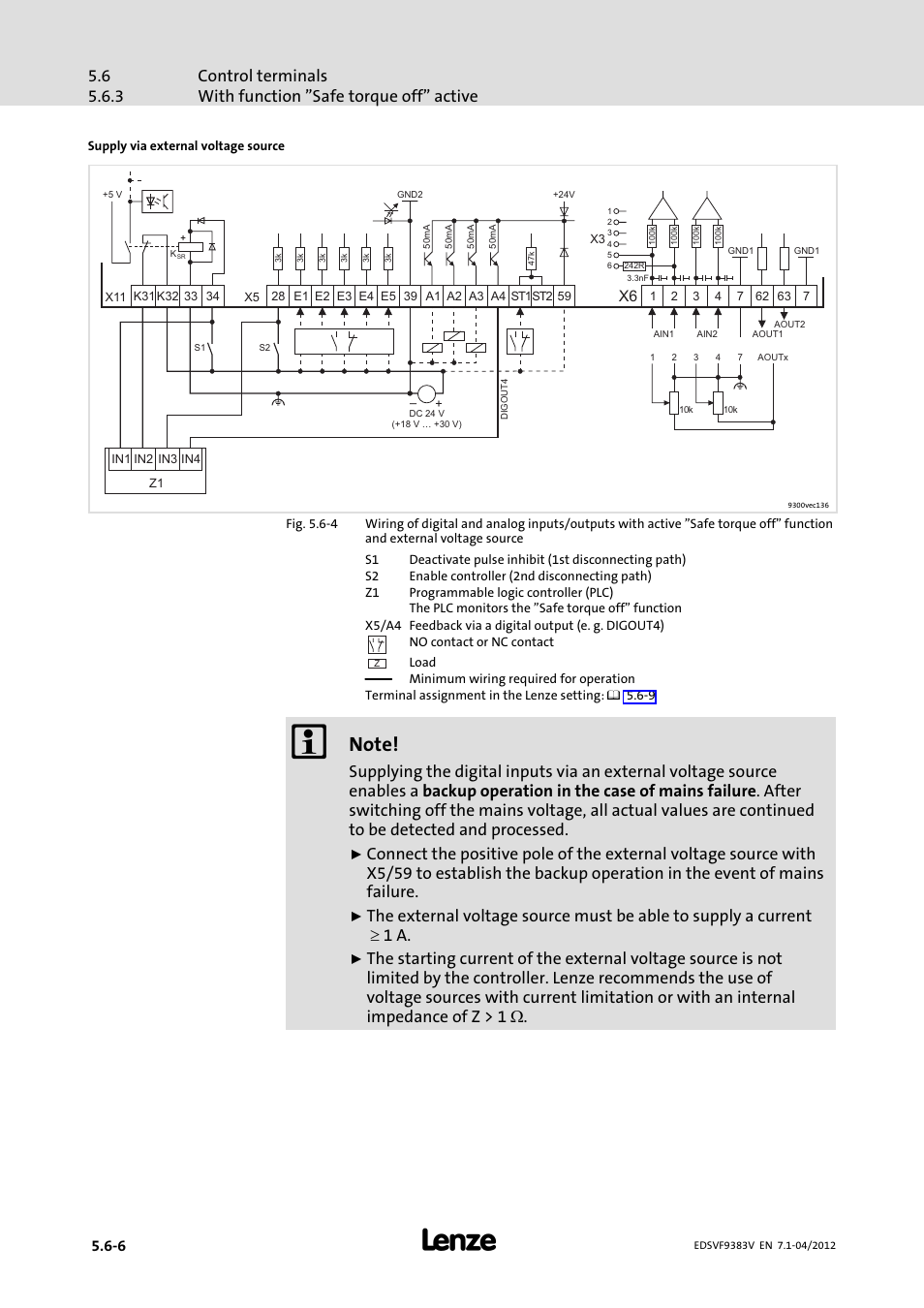 Lenze EVF9383 User Manual | Page 104 / 458