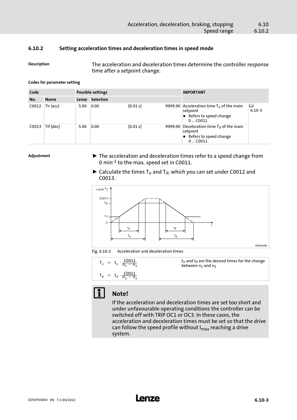 And t, Reaching a drive system | Lenze EVF9383 User Manual | Page 181 / 458