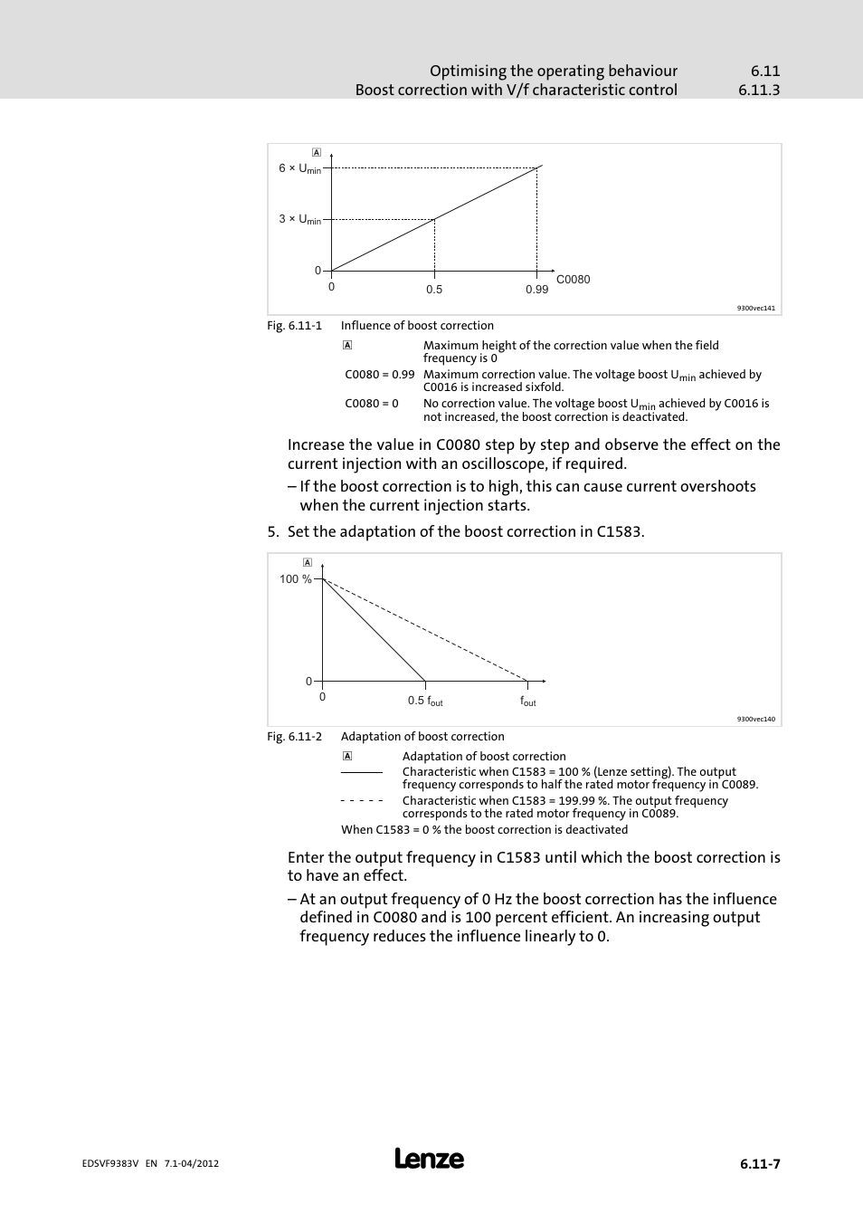 Lenze EVF9383 User Manual | Page 191 / 458