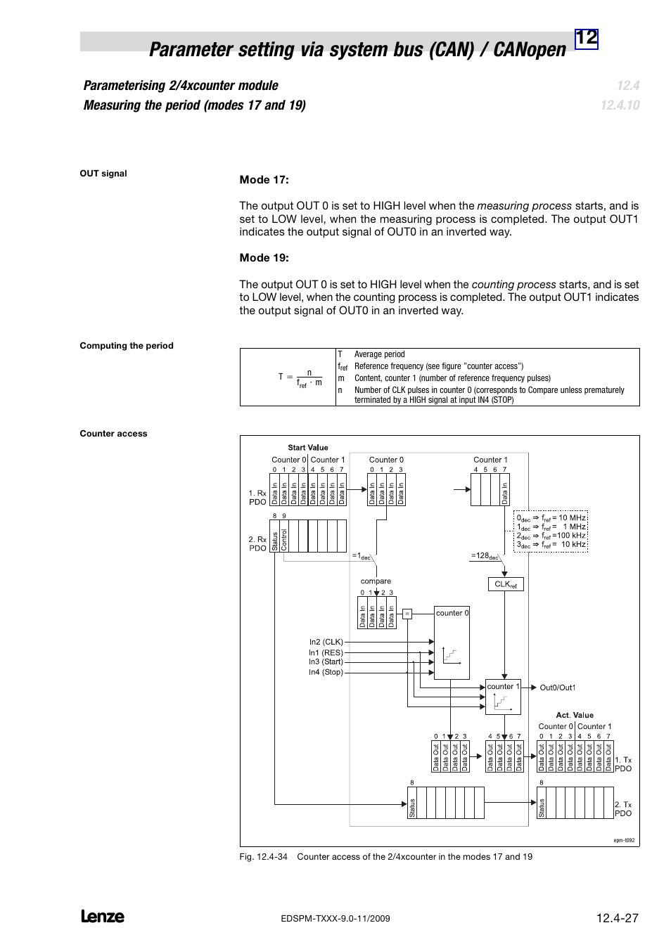 Lenze EPM−T9XX Modular system User Manual | Page 347 / 544