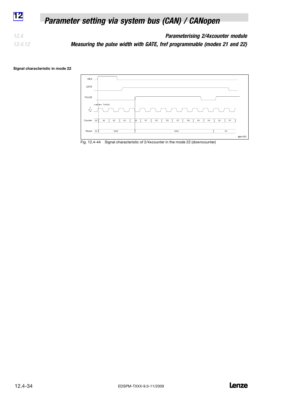 Lenze EPM−T9XX Modular system User Manual | Page 354 / 544
