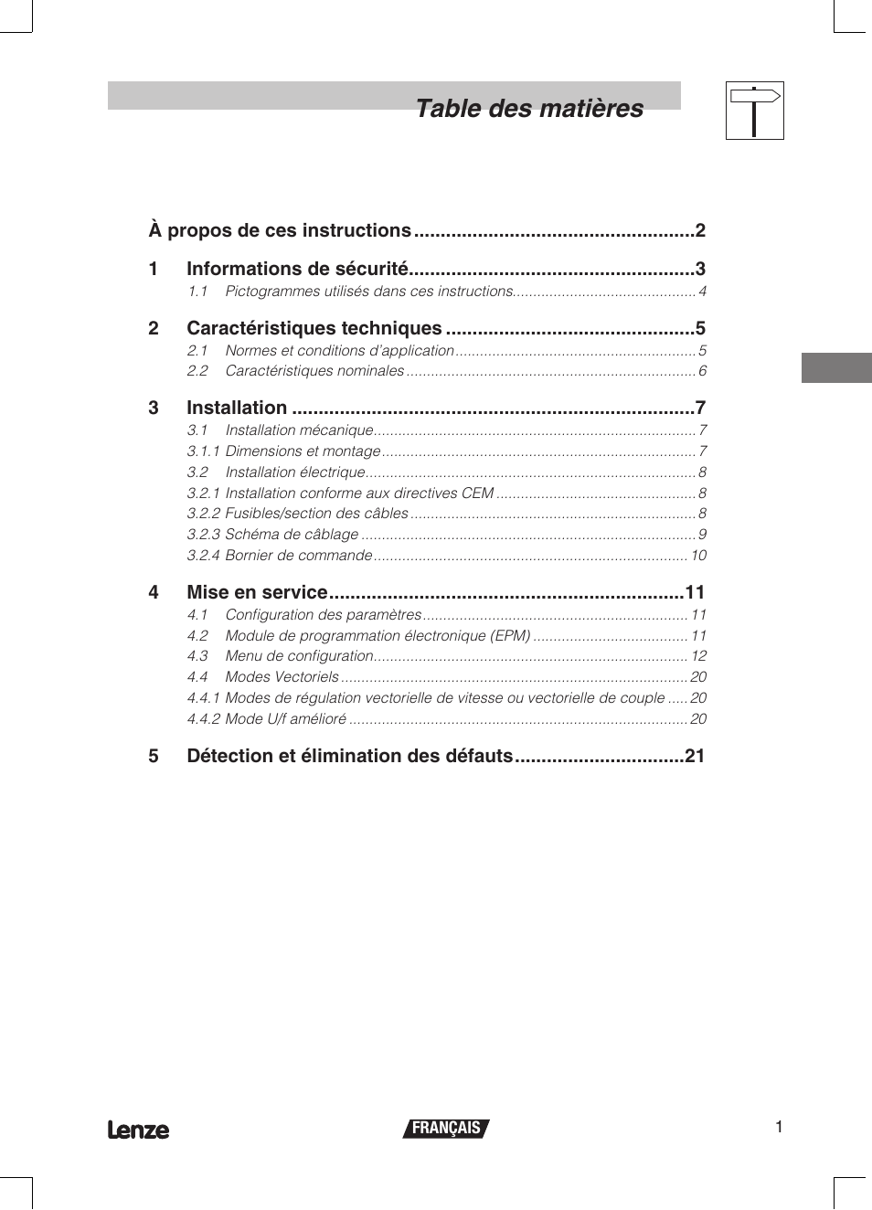 Lenze ETMD Tmd frequency inverter User Manual | Page 46 / 114