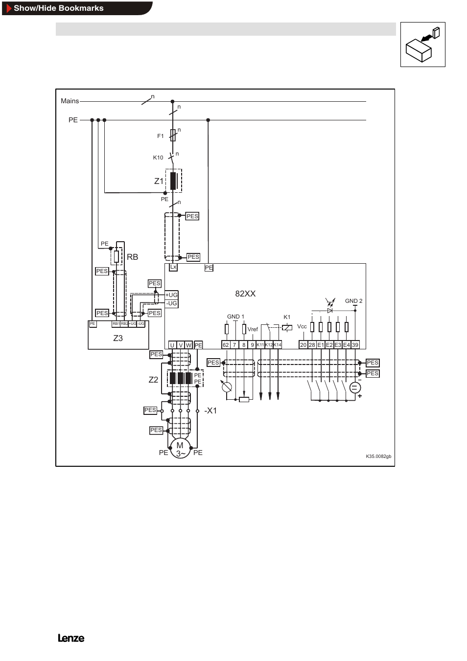 Installation | Lenze 8200 Frequency inverters User Manual | Page 102 / 311