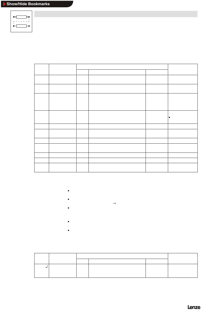 6 display functions, 1 display values, 2 switch-on display | Display functions, Display values, Switch-on display, Configuration | Lenze 8200 Frequency inverters User Manual | Page 199 / 311